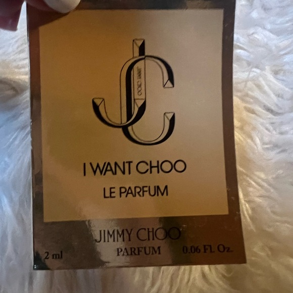 Jimmy Choo designer I Want Choo Fragrance Perfume sample vial new - Picture 2 of 6